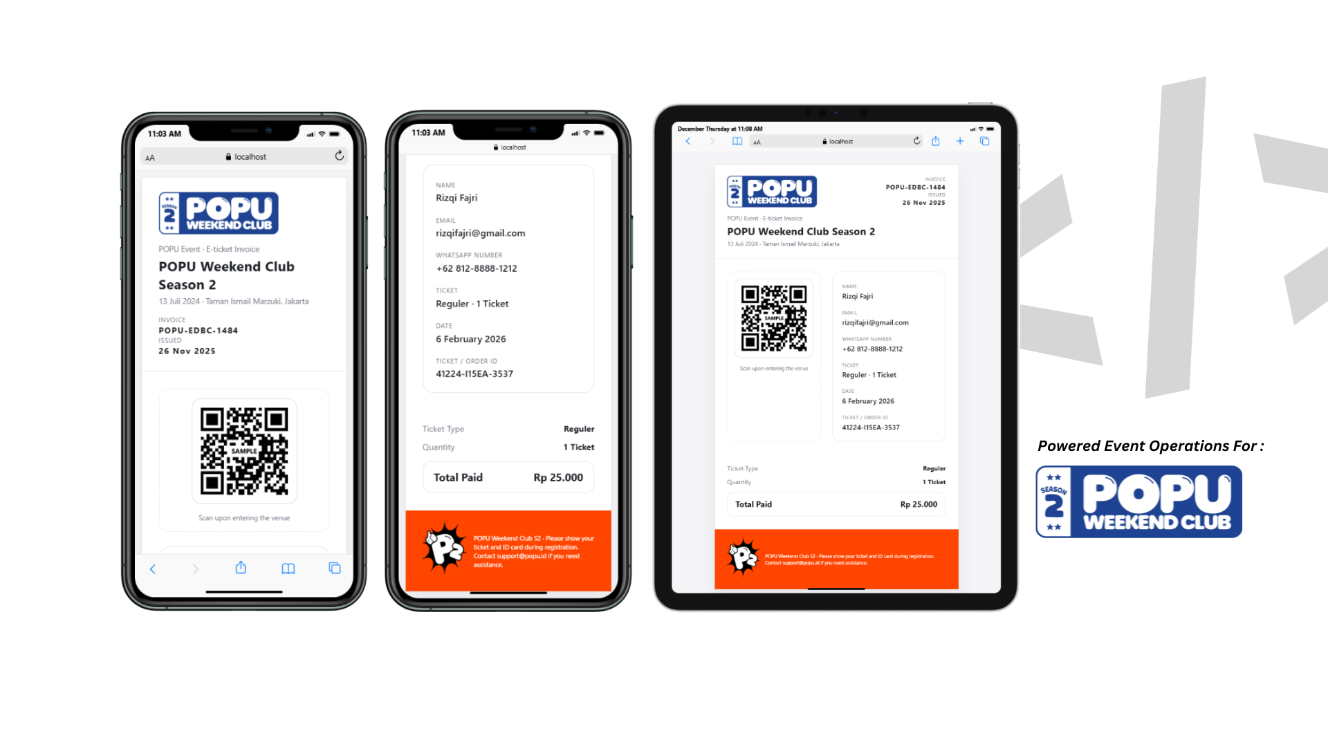 Ticketing System screenshot 1